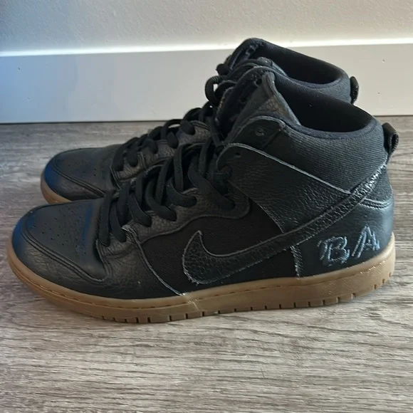 Nike SB Dunk High Anti Hero X Brian Anderson black/gum size 10.5 - Picture 5 of 12